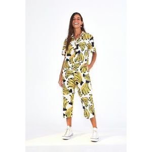 Farm Rio Bossa Banana Jumpsuit